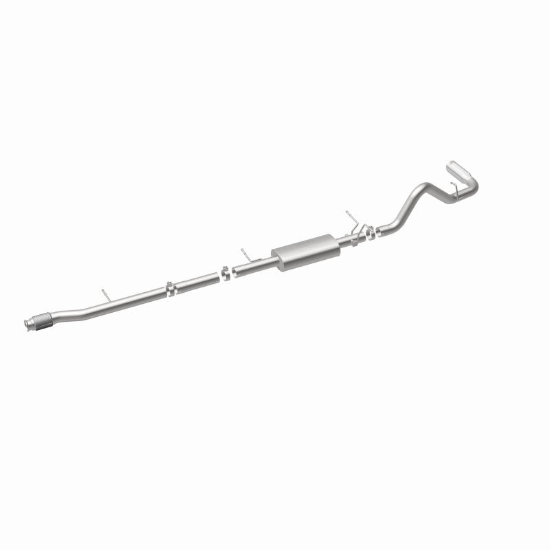 Magnaflow 14 Chevy Silverado V8 5.3L CC/EC Cab Single P/S Rear Exit Stainless Cat Back Perf Exhaust - awdtuningtx