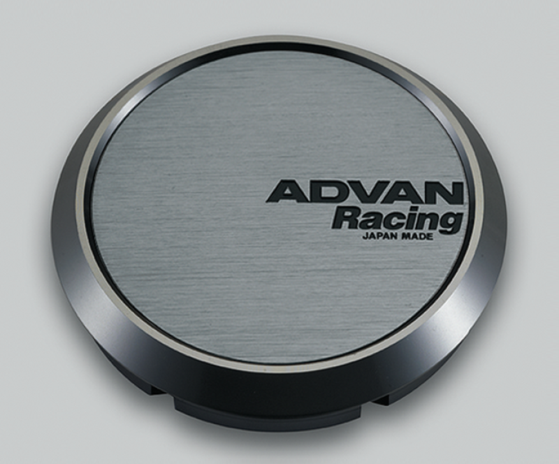 Advan 73mm Flat Centercap - Hyper Black - awdtuningtx