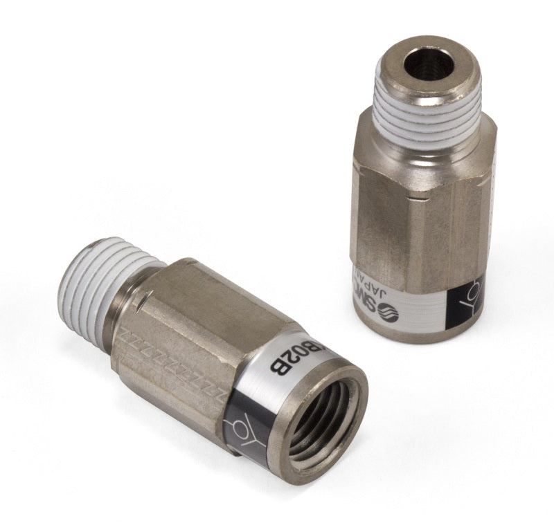 Air Lift Check Valve 1/4in FNPT x 1/4in MNPT - SMC - AKB02B-N02S - awdtuningtx