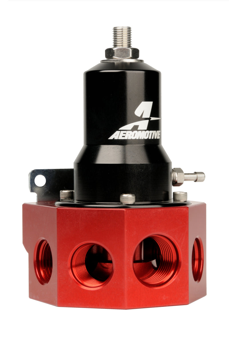 Aeromotive Regulator - 30-120 PSI - .500 Valve - 4x AN-08 and AN-10 inlets / AN-10 Bypass - awdtuningtx