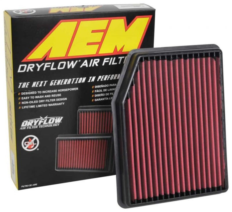 AEM 2019 Chevrolet Silverado 1500 V8-5.3L F/I DryFlow Air Filter - awdtuningtx