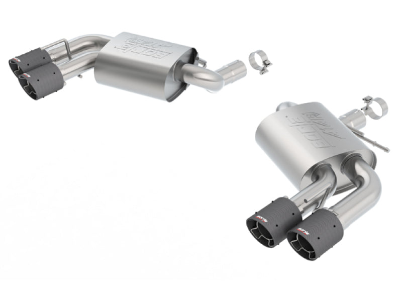 Borla 2016 Chevy Camaro V8 SS AT/MT ATAK Rear Section Exhaust w/o Dual Mode Valves - awdtuningtx
