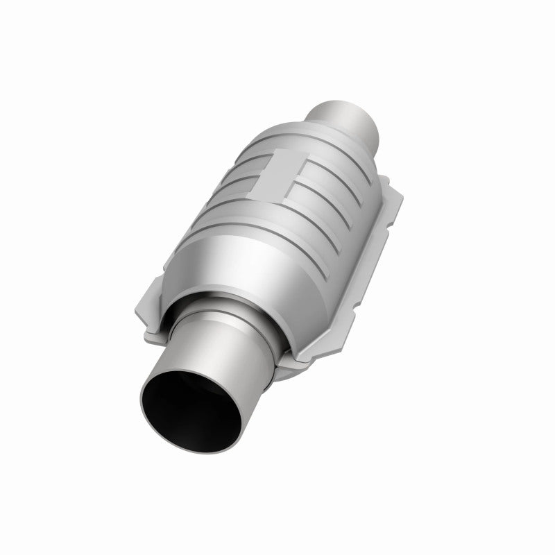 MagnaFlow Conv Univ 3in Inlet/Outlet Center/Center Round 9in Body L x 5.125in W x 13in Overall L - awdtuningtx