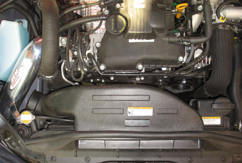AEM 10 Hyundai Genesis Coupe 2.0L L4 Polished Cold Air Intake - awdtuningtx