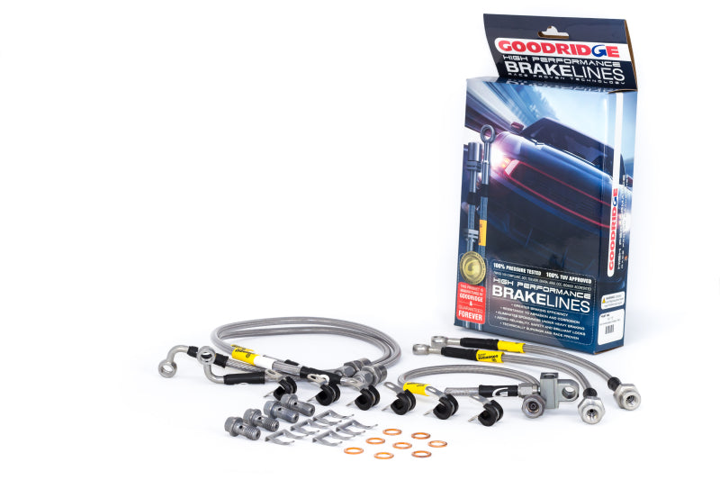 Goodridge 00-06 Tahoe / 00-07 Suburban / 00-05 Escalade All w/o Stablia Track Brake Lines - awdtuningtx