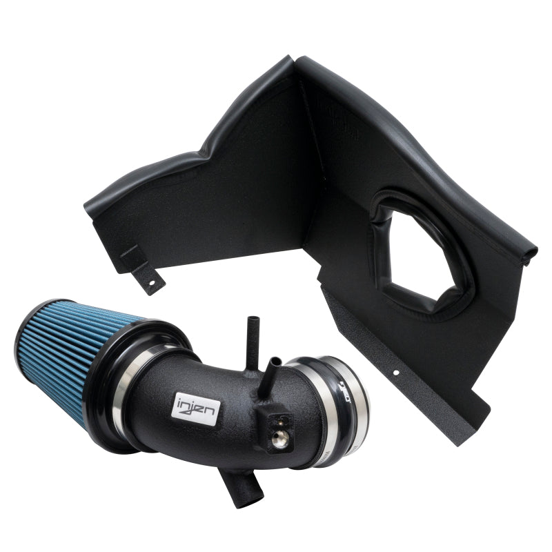 Injen 22-23 Kia Stinger 2.5L Turbo L4 Wrinkle Black Short Ram Tuned Intake System - awdtuningtx