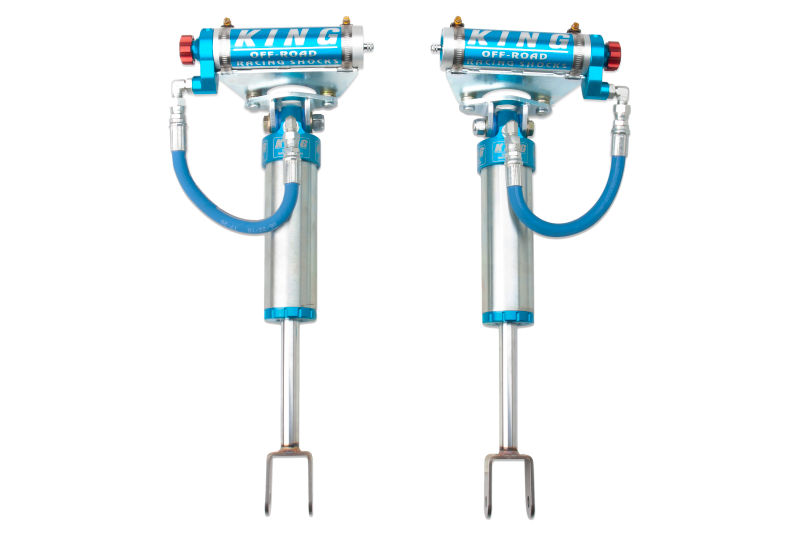 King Shocks 2011+ Chevrolet Silverado 2500/3500/HD Front 2.5 Dia Remote Res Shock w/Adjuster (Pair) - awdtuningtx