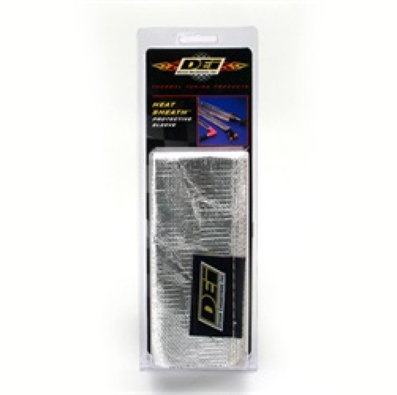 DEI Heat Sheath 1in x 3ft - Aluminized Sleeving - Sewn Edge - awdtuningtx