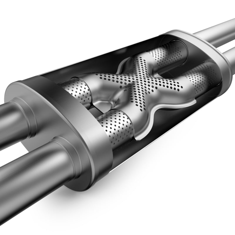 MagnaFlow 14 Toyota Tundra V8 4.6L/5.7L Stainless C/b Exhaust Dual same side pass. rear tire - awdtuningtx
