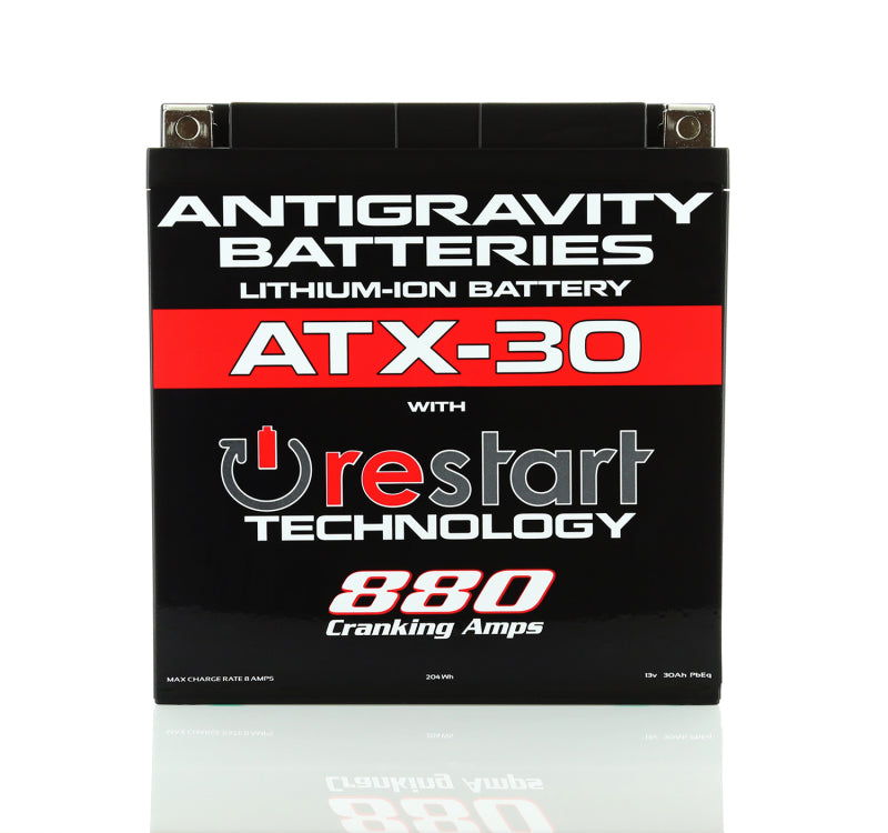 Antigravity YTX30 Lithium Battery w/Re-Start - awdtuningtx