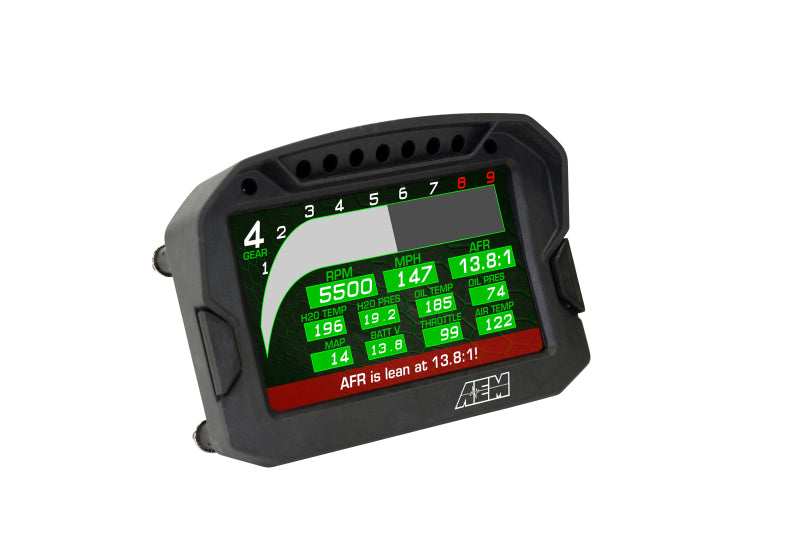 AEM CD-5G Carbon Digital Dash Display w/ Interal 10Hz GPS & Antenna - awdtuningtx
