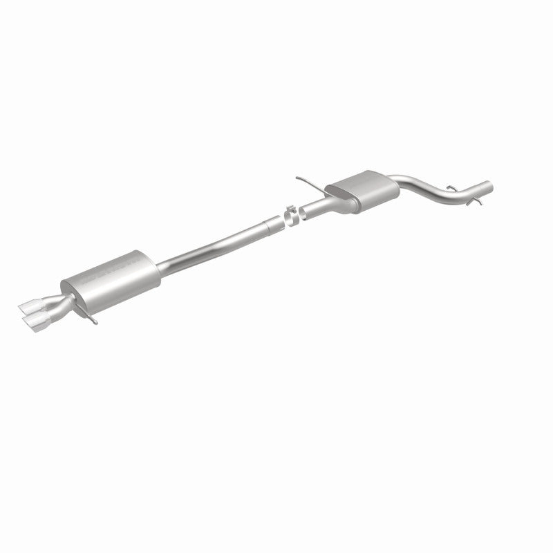 MagnaFlow 12 VW Jetta 2.0L Turbocharged Dual Straight D/S Rear Exit Stainless Cat Back Perf Exhaust - awdtuningtx