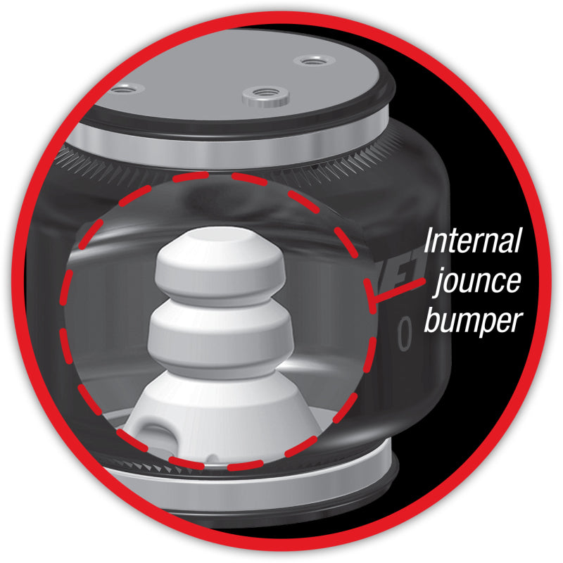 Air Lift Replacement Air Spring-Loadlifter 5000 Ultimate Bellows Type w/ internal Jounce Bumper - awdtuningtx