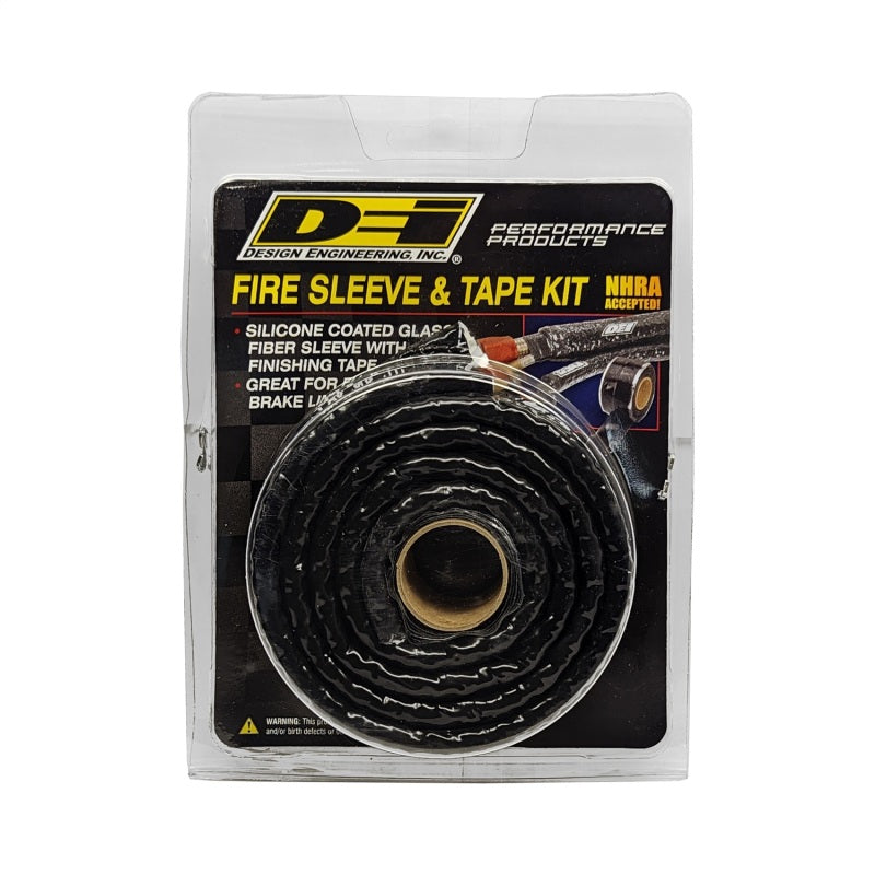 DEI Fire Sleeve and Tape Kit 5/8in I.D. x 3ft - awdtuningtx