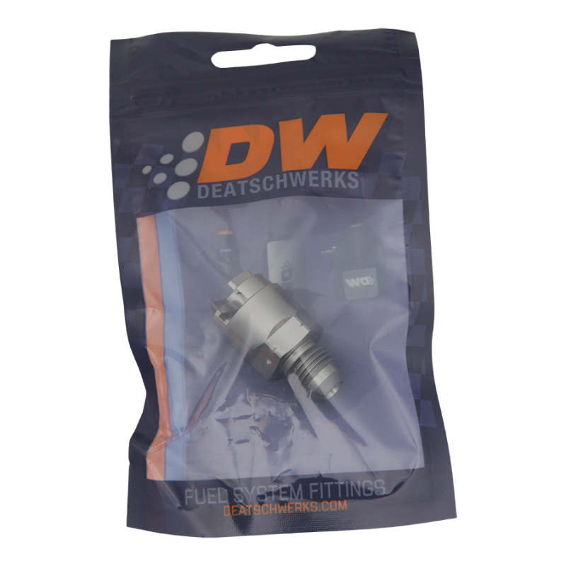 DeatschWerks 6AN Male Flare to 1/4in Female EFI Quick Connect Adapter - awdtuningtx