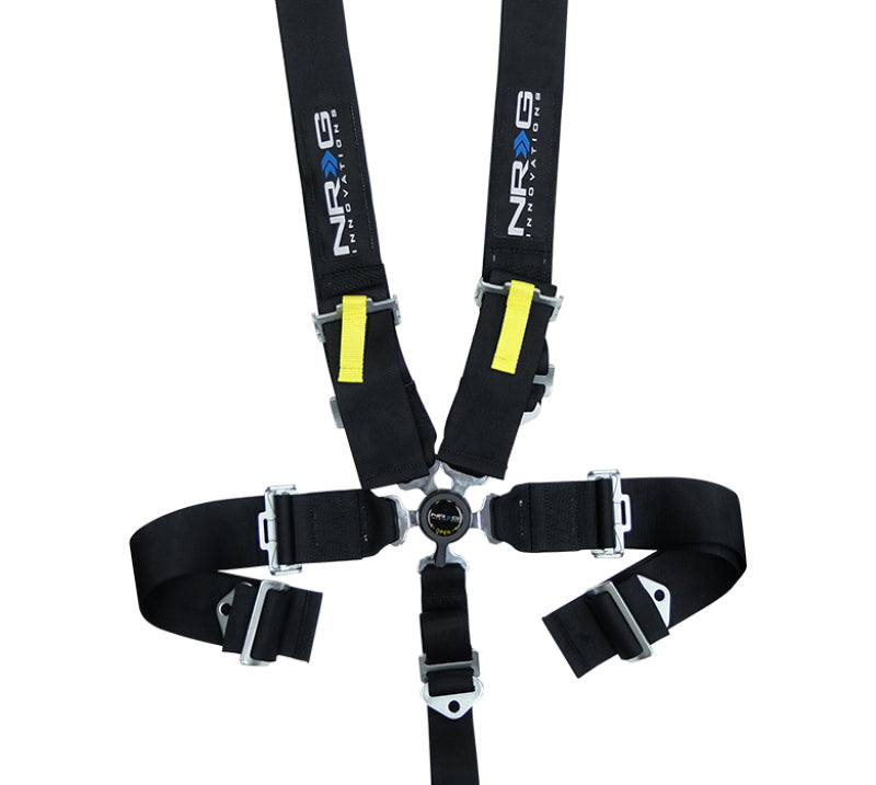 NRG SFI 16.1 5PT 3in. Seat Belt Harness / Cam Lock - Black - awdtuningtx