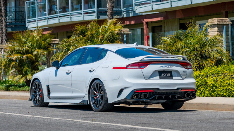 Borla 22-23 Kia Stinger 3.3L V6 Turbo 2.25in Pipe Dia Dual Split Rear Exit S-Type Cat-Back Exhaust - awdtuningtx