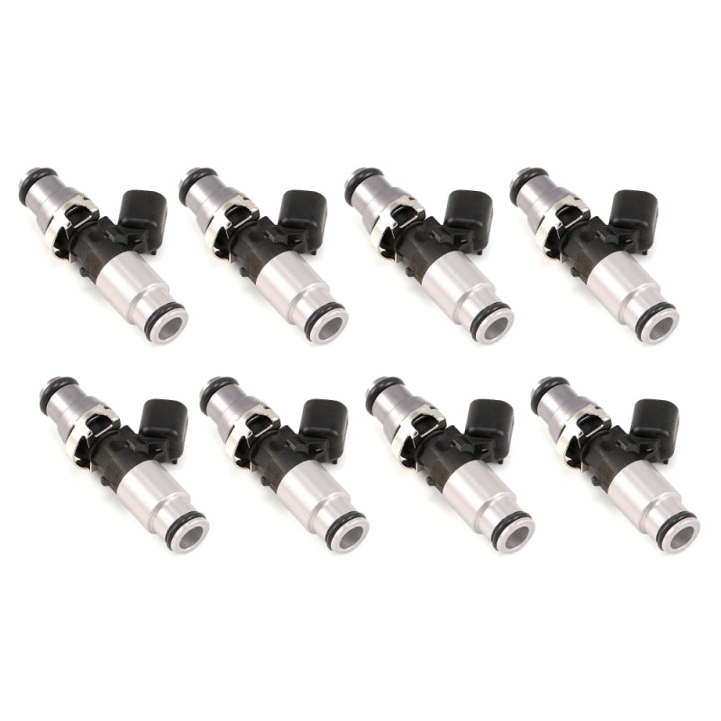 Injector Dynamics 2600-XDS Injectors - 60mm Length - 14mm Top - 14mm Bottom Adapter (Set of 8) - awdtuningtx