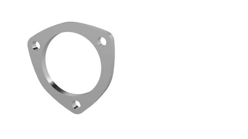 QTP 3in Weld-On QTEC 3 Bolt Flange - awdtuningtx