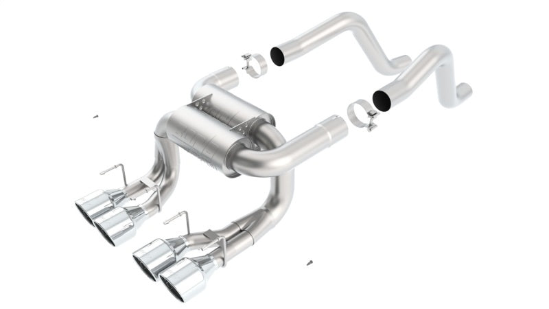 Borla 06-12 Chevrolet Corvette Z06/ZR1 6.2L/7.0L 8cyl Aggressive ATAK Exhaust (rear section only) - awdtuningtx