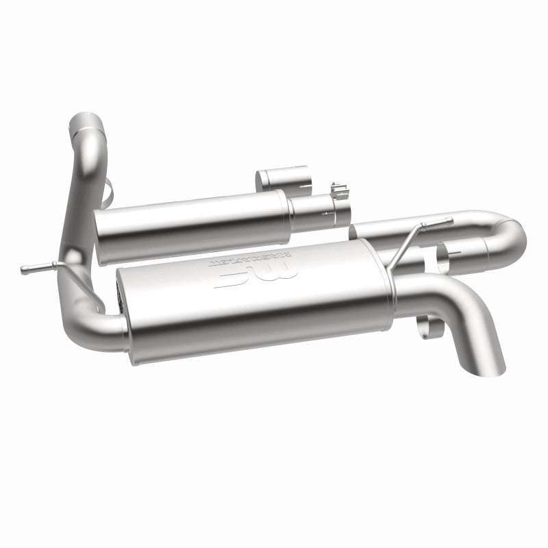 MagnaFlow 18-23 Jeep Wrangler JL 2.0L/3.6L Overland Series Axle-Back Exhaust - awdtuningtx