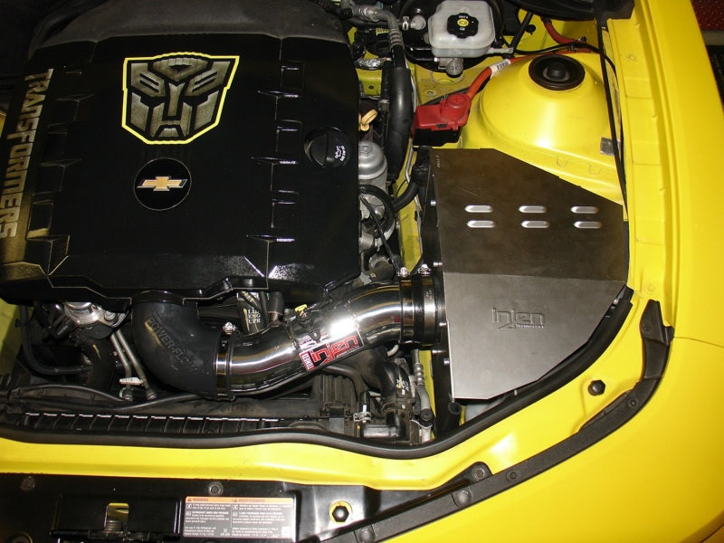 Injen 10 Camaro 3.6L V6 Wrinkle Black Power-Flow Short Ram Air Intake System - awdtuningtx