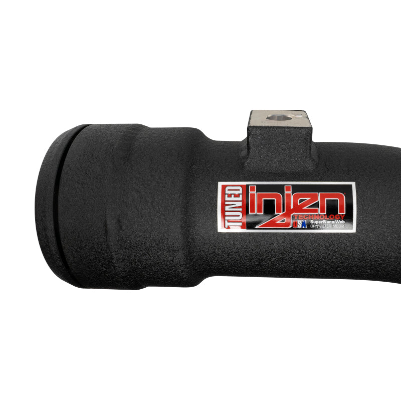 Injen 17-22 Ford F250/F/350/F-450/F-550 V8-6.7L Turbo Diesel Wrnkl Blk Intercooler Cold Side Piping - awdtuningtx
