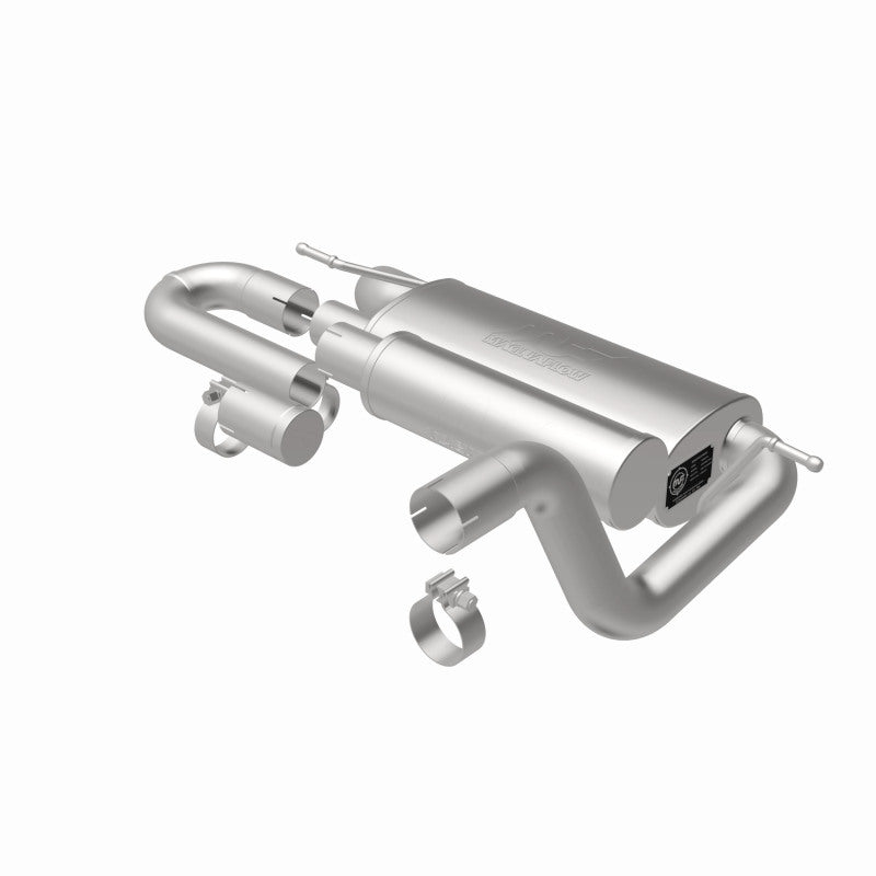 MagnaFlow 18-23 Jeep Wrangler JL 2.0L/3.6L Overland Series Axle-Back Exhaust - awdtuningtx