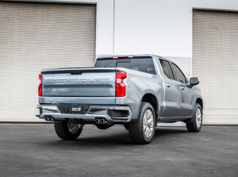 Borla 19 Chevrolet Silverado/GMC Sierra 1500 6.2L SS Touring Catback Exhaust - Square Chrome Tips - awdtuningtx