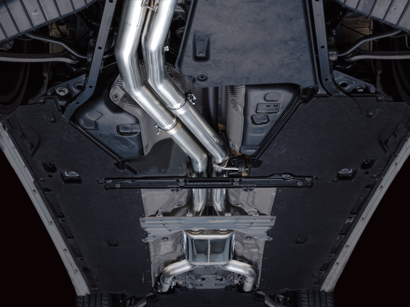 AWE Tuning 19-23 Audi C8 S6/S7 2.9T V6 AWD Touring Edition Exhaust - Diamond Black Tips - awdtuningtx
