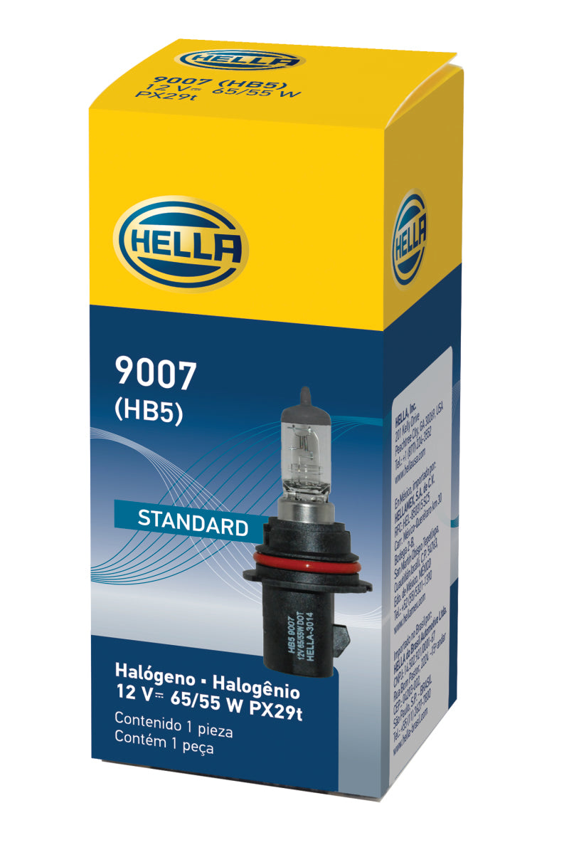 Hella 9007 HB5 12V 65/55W Halogen Bulb PX29t - awdtuningtx
