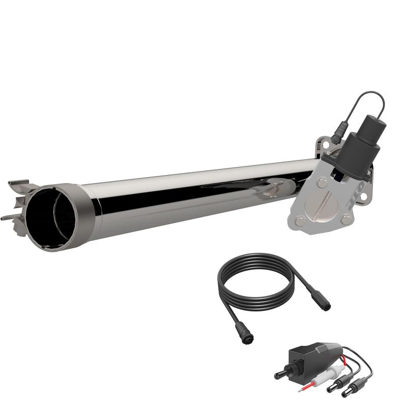 QTP 15-18 Ford F-150 CC/EC Standard Bed 2.5in 304SS Aggressor Cutout Mid Pipe - awdtuningtx