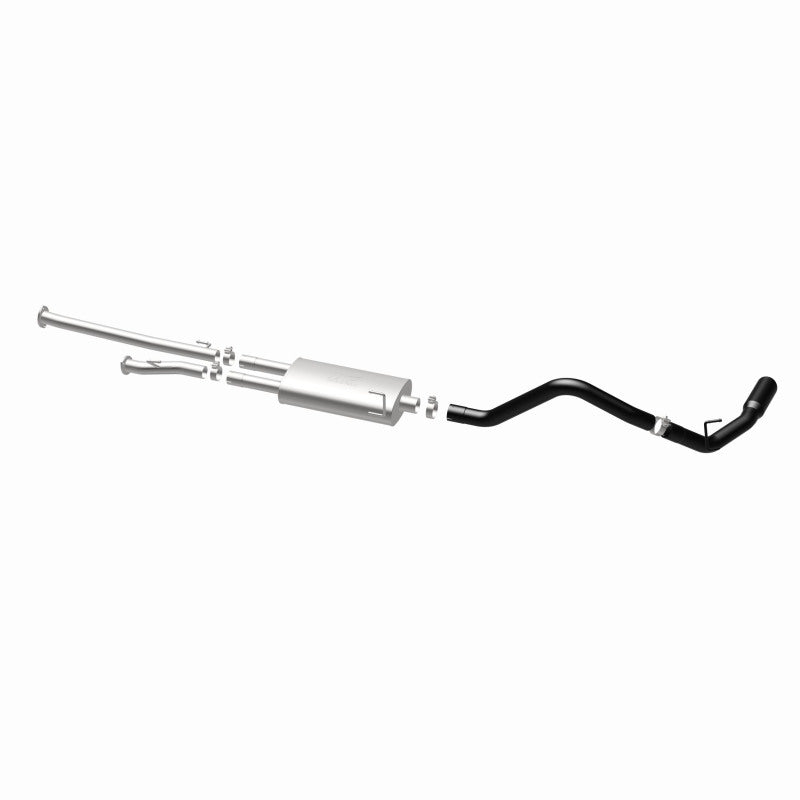 MagnaFlow Cat-Back Exhaust 14-16 Toyota Tundra V8 4.6/5.7L 3in SS Black Tips Single Side Exit - awdtuningtx