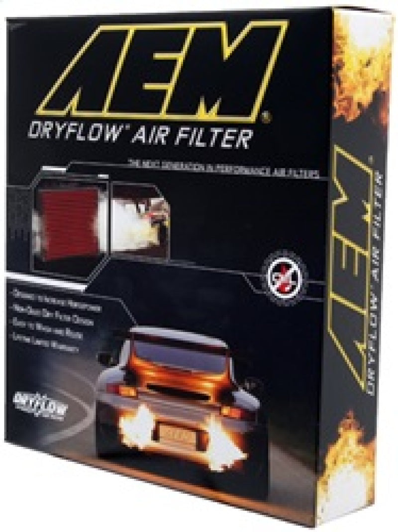 AEM 11 Dodge Challenger/Charger/300C 14.438in O/S L x 9.125in O/S W x 1.75in H DryFlow Air Filter - awdtuningtx