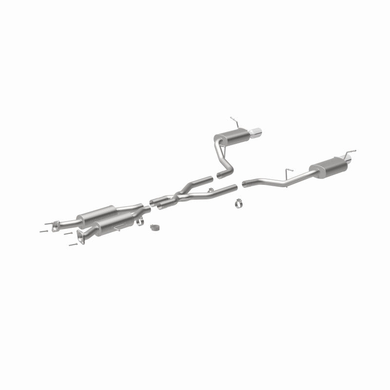MagnaFlow 11-12 Dodge Durango V8 5.7L Dual Split Rear Exit Stainless Cat Back Performance Exhaust - awdtuningtx