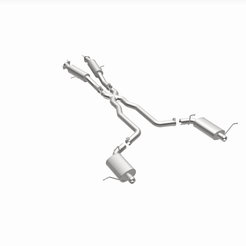MagnaFlow 12 Jeep Grand Cherokee V8 6.4L Dual Split Rear Exit Stainless Cat Back Performance Exhaust - awdtuningtx