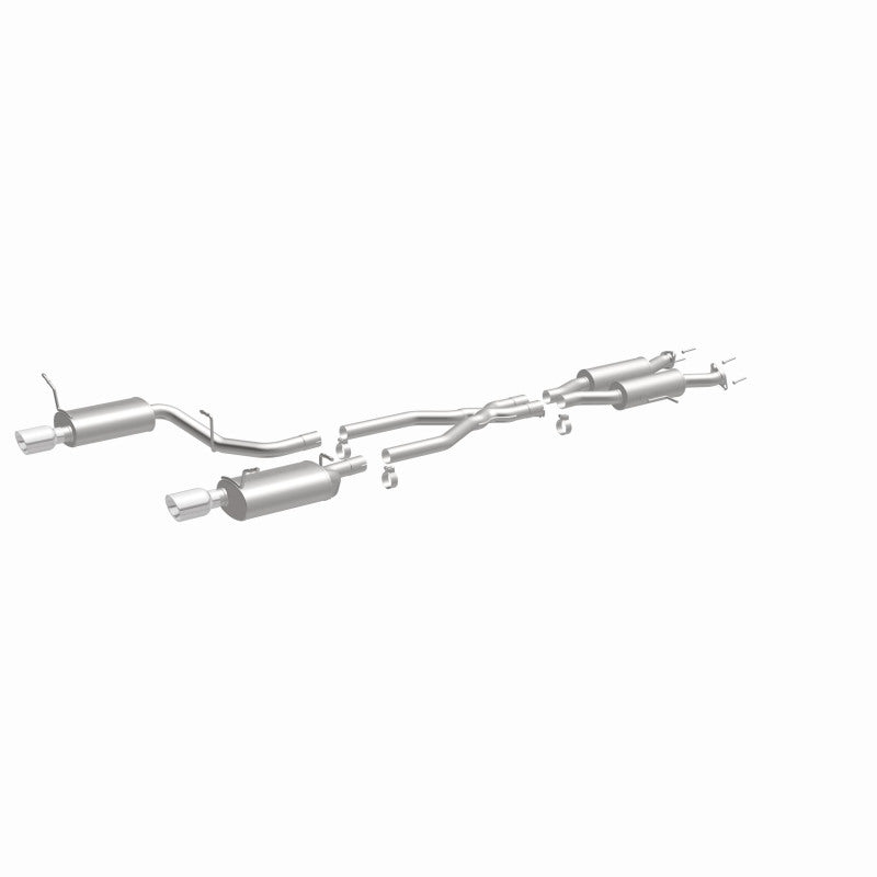 MagnaFlow 11-12 Dodge Durango V8 5.7L Dual Split Rear Exit Stainless Cat Back Performance Exhaust - awdtuningtx