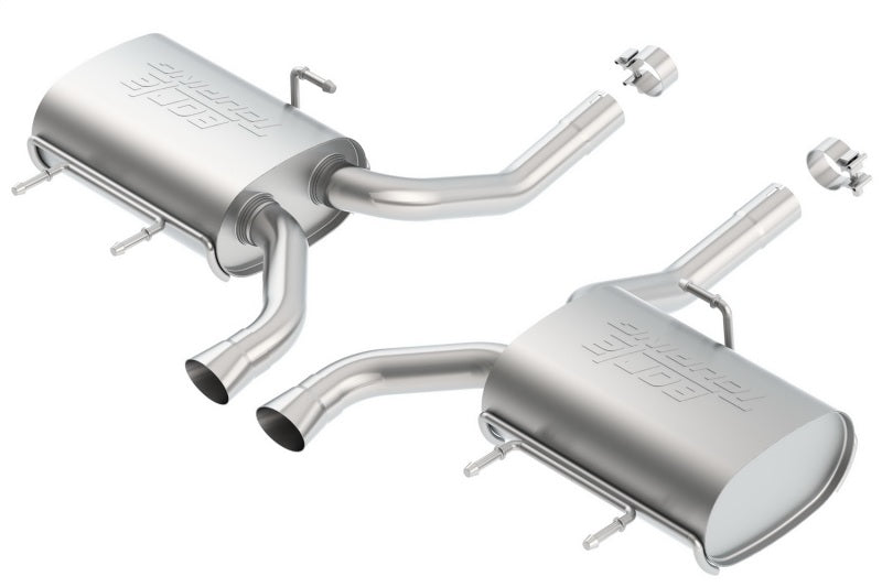 Borla 11-14 CTS Coupe V6 3.6L AT RWD/AWD Dual Ctr Rear Exit Touring Exhaust (REAR SECTION ONLY) - awdtuningtx
