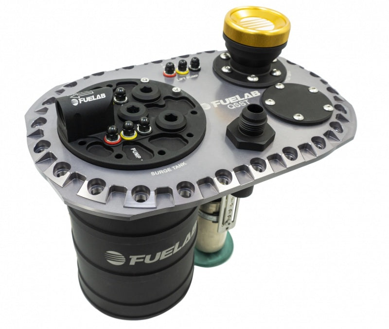 Fuelab Quick Service Surge Tank w/No Lift Pump & No Surge Pump - Titanium - awdtuningtx