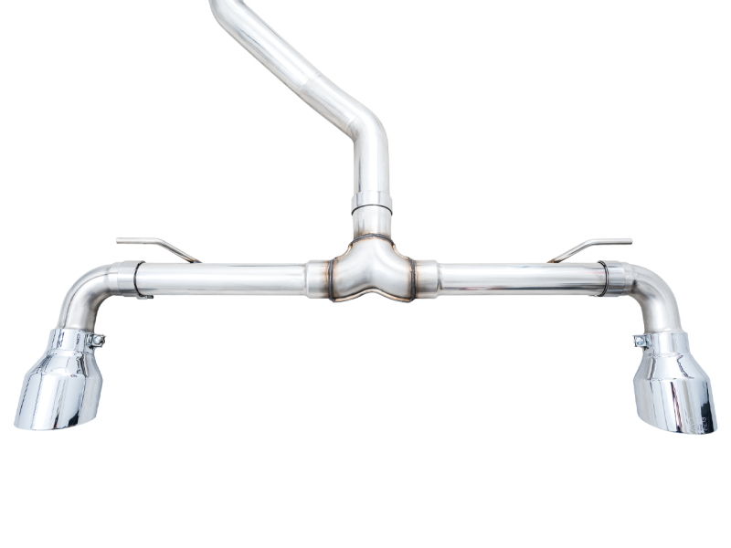 AWE 2022 VW GTI MK8 Touring Edition Exhaust - Chrome Silver Tips - awdtuningtx