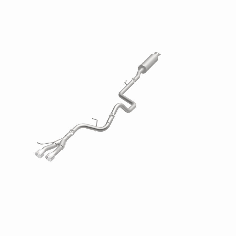 MagnaFlow 13 Hyundai Veloster 1.6L Turbo Dual Center Rear Exit Stainless Cat Back Perf Exhaust - awdtuningtx