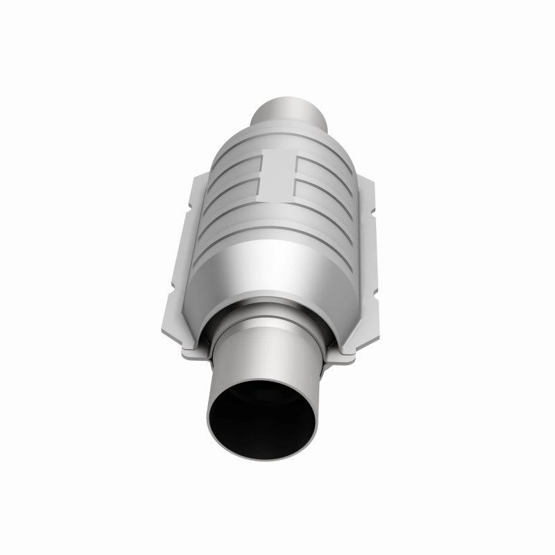 MagnaFlow Conv Univ 3in Inlet/Outlet Center/Center Round 9in Body L x 5.125in W x 13in Overall L - awdtuningtx