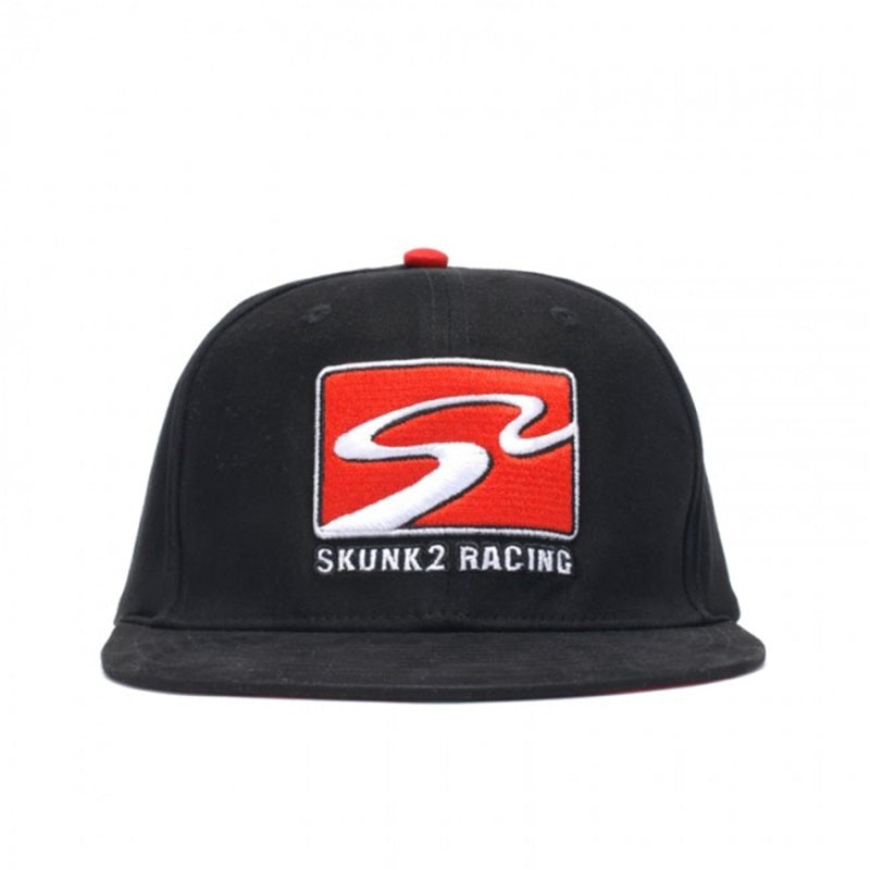 Skunk2 Team Baseball Cap Racetrack Logo (Black) - L/XL - awdtuningtx