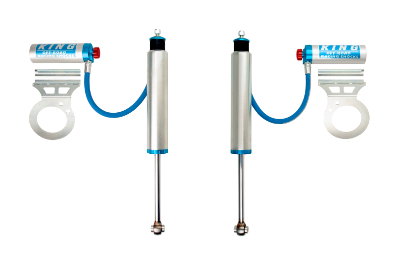 King Shocks 2014+ Ram 2500 4WD Front 2.5 Dia Piggy Hose Shock w/Adjuster (Pair) - awdtuningtx