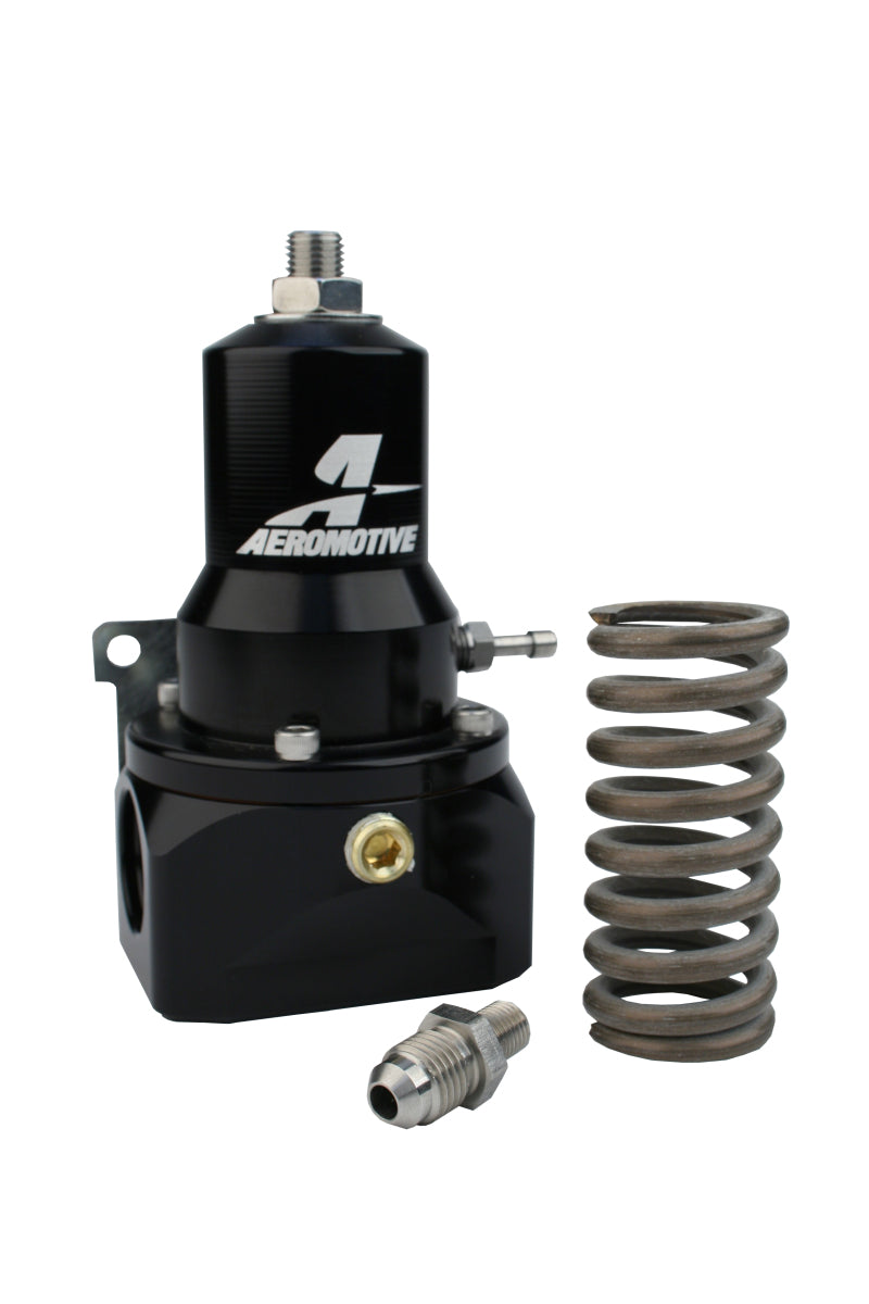 Aeromotive Regulator - 30-120 PSI - .313 Valve - 2x AN-10 Inlets / AN-10 Bypass - awdtuningtx