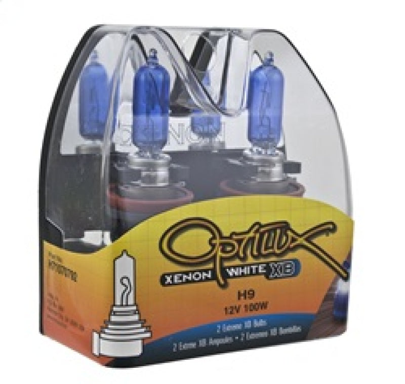 Hella Optilux H9 12V/100W XB Xenon White Bulb (pair) - awdtuningtx