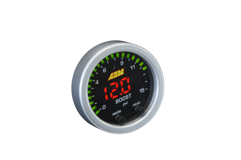 AEM X-Series Pressure 0-15psi Gauge Kit - awdtuningtx