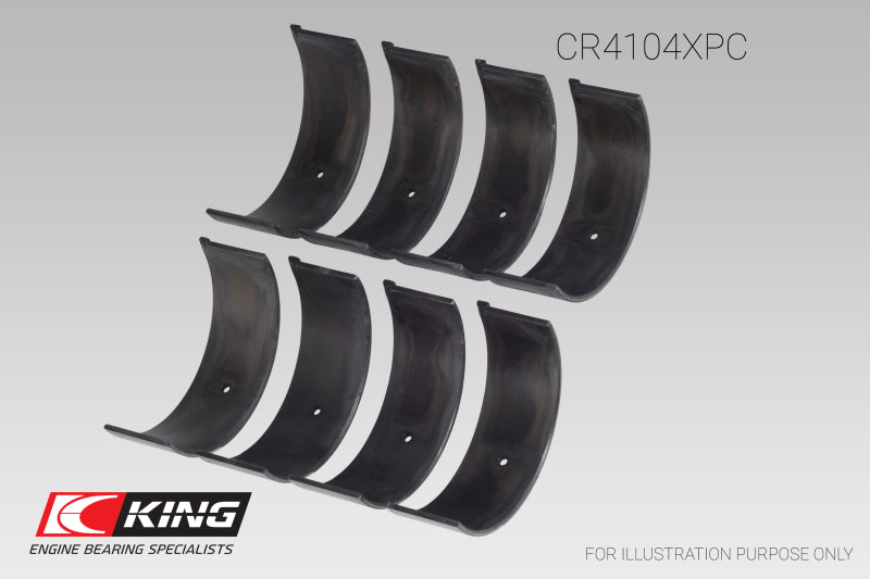 King Audi/VW 83-03 1.6L/1.8L/2.0L Performance Coated Rod Bearing Set - awdtuningtx