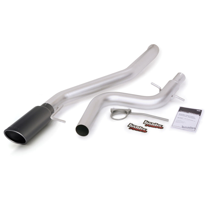 Banks Power 09-10 VW Jetta 2.0L TDI Monster Exhaust System - SS Single Exhaust w/ Black Tip - awdtuningtx