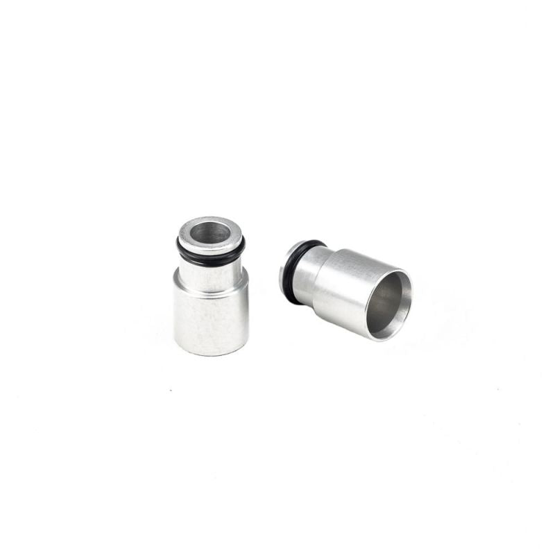 Injector Dynamics +12mm Clear Anodize Bottom Adapter 14mm Lower O-Ring - awdtuningtx